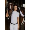 Competition polo shirt women S white ET London