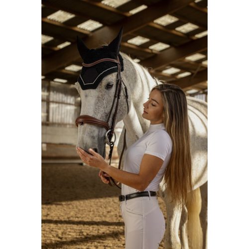 Competition polo shirt women XL white ET Dorla
