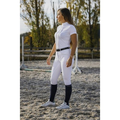 Competition polo shirt women XL white ET Dorla