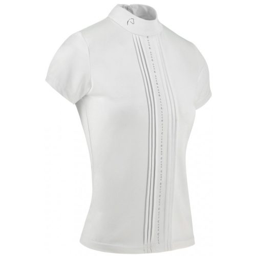Competition polo shirt women XL white ET Dorla