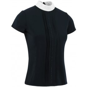 Competition polo shirt women S navy blue ET Dorla