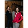 Sweater women's M hooded cherry red ET Courtney