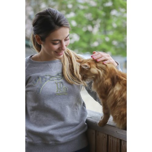 Sweater women's M grey Penelope Chloé