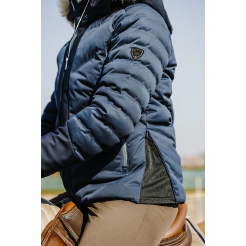 Kabát ET Hunter vízálló ffi L sötétkék