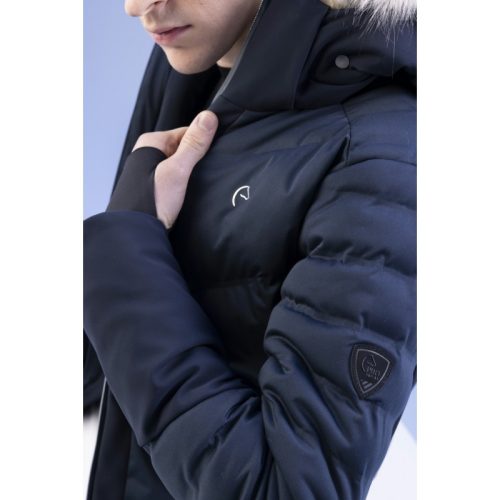 Kabát ET Hunter vízálló ffi L sötétkék