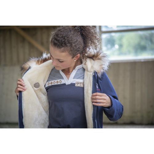 Kabát női L sötétkék Penelope Marina 3in1