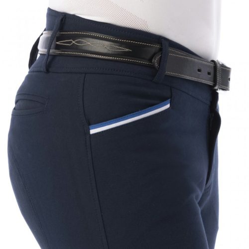 Lovaglónadrág ET Lars térdszil. ffi 52 sötétkék