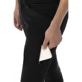 Breeches ET Zermatt softshell men's 48 black