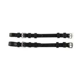 Kantárhoz pofaszíj WH cob fekete pár