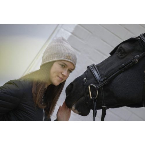 Sapka Penelope kötött bézs