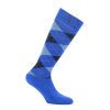 Socks Argyle ET 31-34 royal blue/navy