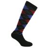 Socks Argyle ET 35-38 black/royal blue
