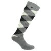 Socks Argyle ET 35-38 grey/ecru