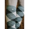 Socks Argyle ET 35-38 sage green/anthracite