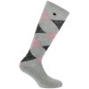 Lovaglózokni 39/41 v.szürke/pink ET Argyle