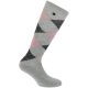 Lovaglózokni 39/41 v.szürke/pink ET Argyle