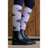Lovaglózokni 39/41 v.szürke/pink ET Argyle
