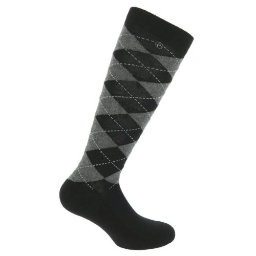 Socks Argyle ET 39-41 black/grey