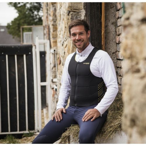 Gerincvédő Komperdell unisex L fekete/sárga