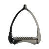 Stirrups Opera Acavallo 12 cm black