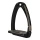 Stirrup Arena AluPro Acavallo 12 cm black