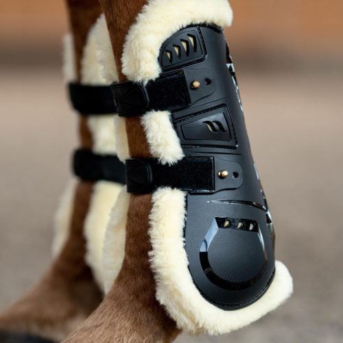 Tendon boots Back on Track Airflow fur lined L black