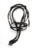 Bridle, braided w/ web reins