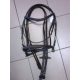Bridle with stitching + web reins