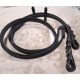 Reins anti-slip full black