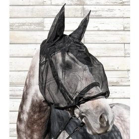 Fly mask Equiline Soft S black