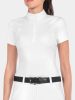 Competition polo shirt Equiline Geak women's S white