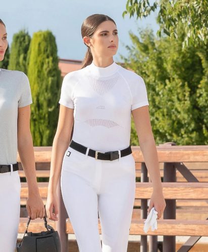 Breeches Equiline Adellek High Waist Full Grip women's 36 navy