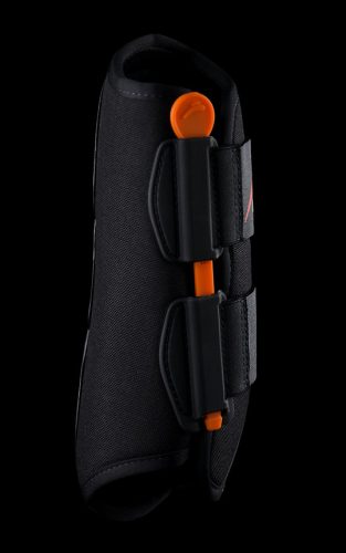 eQuick eKur dressage tendon boots L black