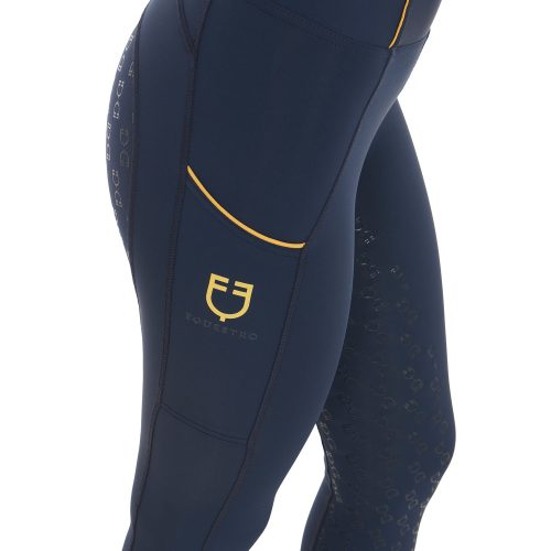 Nadrág Equestro leggings női M/34 s.kék