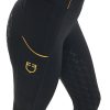 Nadrág Equestro leggings női S/32 fekete