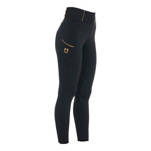 Lovaglónadrág Equestro leggings női S/32 fekete