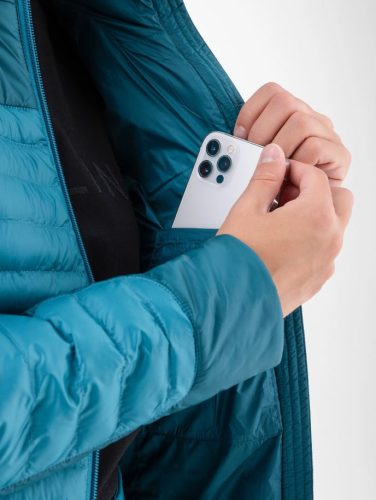 Kabát Equiline Ekimo női L türkizkék