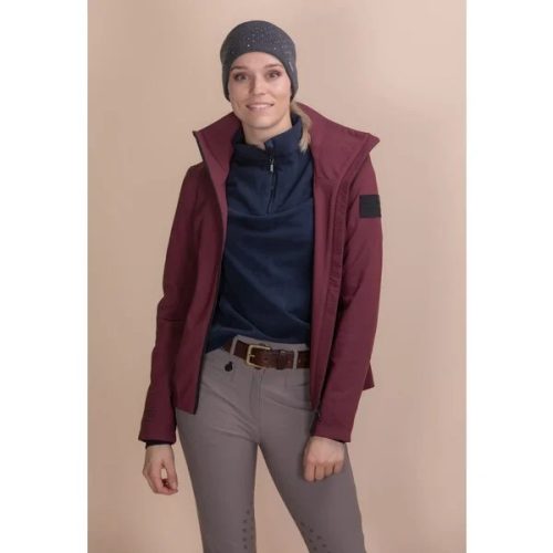 Softshell jacket EQ Colastec women's L burgundy