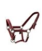 Halter fleece full burgundy