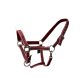 Halter fleece full burgundy