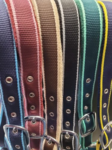 Halter fleece full dark blue/light blue