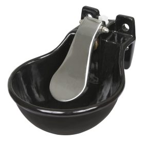 Water bowl cast iron black