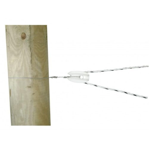 Strain insulator for ropes