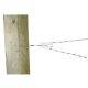 Strain insulator for ropes