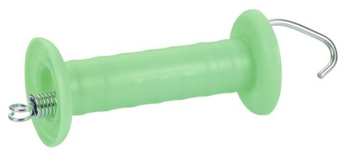 Villanypásztor kapufogó vezetékhez sárga