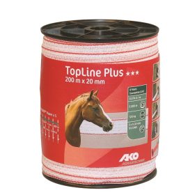 Villanypásztor szalag TopLine TriCond 20mm/200m