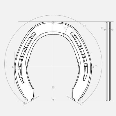 Horseshoe Mustad Libero hind 2