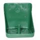 Sótartó OK Plast műanyag szögletes zöld