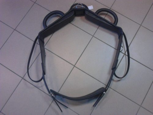 Vaulting surcingle leather cob black