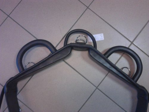 Vaulting surcingle leather cob black